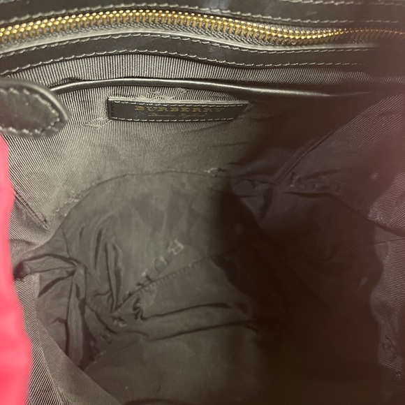 Burberry Raspberry Pink Nylon Backpack - Picture 6 of 6